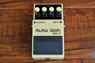 BOSS AW 2 Auto Wah Guitar Effects Pedal Owned and Used by Paul Gilbert 