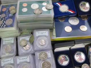 US Lifetime Coin Collection Lot 234 Pounds Lots of OLD Silver  