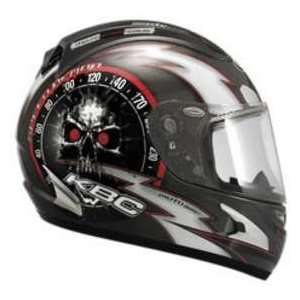   KBC FORCE RR SPEED DMN GUN XL MOTORCYCLE Full Face Helmet Automotive