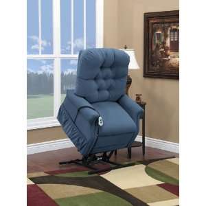 Petite Series Two Way Reclining Lift Chair Aaron Williamsburg Blue