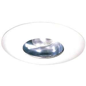   Clear / White 6 Inch Line Voltage Trims 6 Trim with 3.375 Reflector