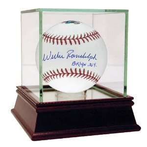 Willie Randolph Autographed Baseball   Brooklyn NY Insc   Autographed 