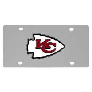  Kansas City Chiefs NFL License/Logo Plate Sports 