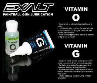 Exalt Vitamin O Paintball Marker Gun Oil   1 oz  