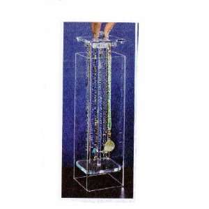  Clear Acrylic Hanging Necklace Storage Case: Home 