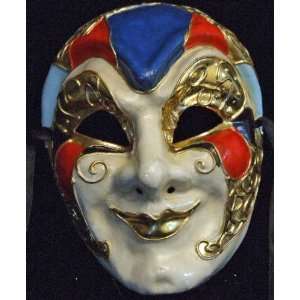   Mask Blue Diamond Center Masquerade Halloween Costume Mardi Gras