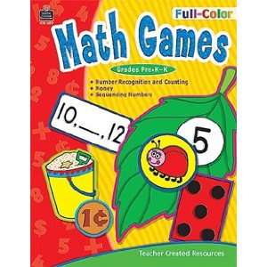  Full Color Math Games: Toys & Games
