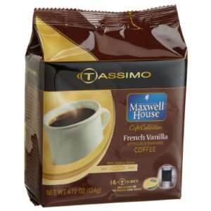 Maxwell House Cafe Collection French Vanilla Coffe (Medium) para 