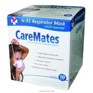  CareMates Cone Style N95 Mask, N95 Mask Cone Style  Ns, (1 