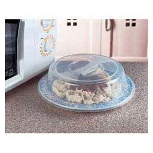  Universal Microwave Plate Cover Set of 2.: Kitchen 