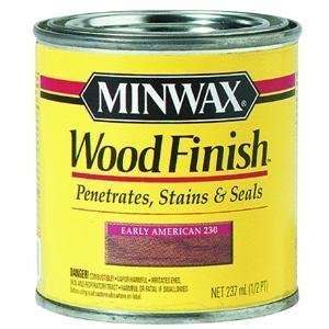 Minwax 22300 1/2 Pint Wood Finish Interior Wood Stain, Early American