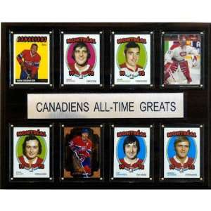  NHL Montreal Canadiens All Time Greats Plaque