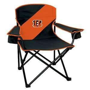 Cincinnati Bengals NFL Mammoth Folding Arm Chair:  Sports 