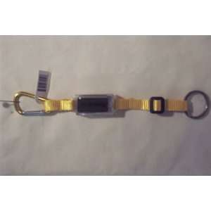   me   Solar Flashing Carabiner Clip Bracelet/keychain 