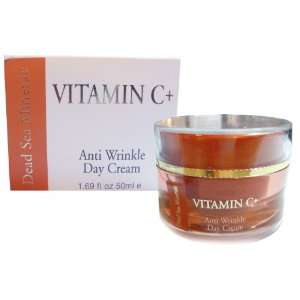  Dead Sea Minerals Vitamin C+ Anti Wrinkle Day Cream 1.69 