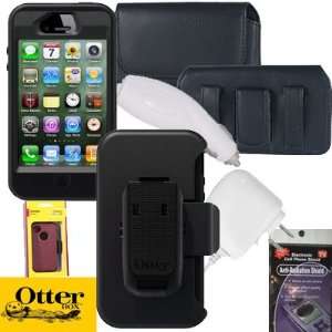  Otterbox Defender Case Black for iPhone 4s & 4 with Car 