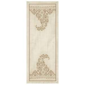  Paisley Natural Table Runner   13 X 54 Home & Kitchen