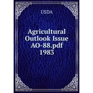  Agricultural Outlook Issue AO 88.pdf 1983 USDA Books