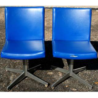 Vintage Good Form Swivel Aluminum Arm Chairs  