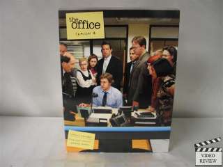 The Office   Season Four (DVD, 2008, 4 Disc Set) 025195017329  