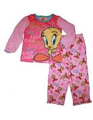 The Looney Tunes Tweety Bird Girls Pajama Set
