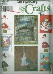  Christmas Holiday Home & Lawn Decoration Sewing Pattern Xmas  