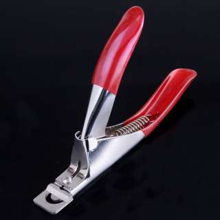   Art Edge Cutter UV Acrylic Stainless Nail Clipper Manicure Tips  
