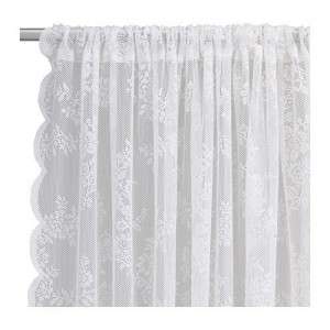 NEW IKEA ALVINE SPETS CURTAINS 2 PANELS SHEER OFF WHITE  
