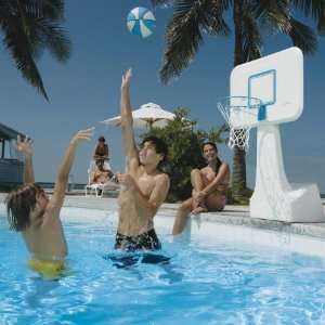 PoolSport Portable Pool Basketball Hoop:  Sports & Outdoors