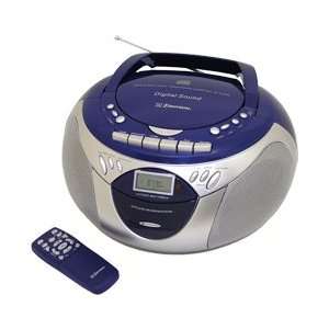  Emerson Portable CD Player with Cassette (EA) Sports 