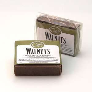   Natural Soap with Walnut Shell Powder and Pure Essential Oils Beauty
