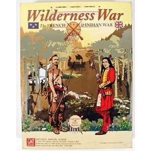   Wilderness War the French & Indian War Board Game 