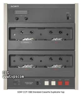 SONY CCP1300 CCP 1300 Standard Cassette Duplicator  