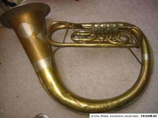 nice old Tuba Sousaphone or heligon? Helicon 4 rot. V. Willy Köstler 