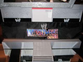 WWE WRESTLEMANIA X SEVEN REAL SCALE WRESTLING RING APRON SKIRT DELUXE 