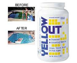 Yellow Out Algae Stain Remover Pool Clarity 4 lbs.  