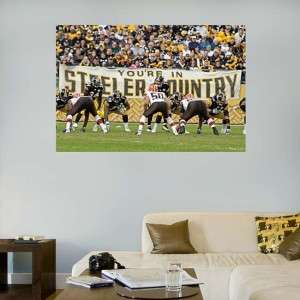 Pittsburgh Steelers Steeler Country Mural NFL Fathead  