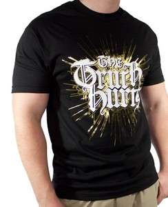 Truth TRUTH HURTS WWE Authentic T Shirt OFFICIAL LICENSED & BRAND 