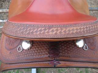 Very Lightly Used Circle Y Reining Saddle Western Team Penner Cutting 
