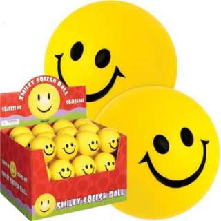 Smile Smiley Ball Squeeze Squish Stress Relief Ball Fidget Toy OT 