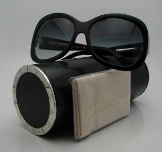 Authentic BVLGARI Black Sunglasses 8046B   501/8G *NEW*  
