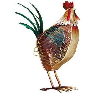  Country Rooster Figurine Decorative Desk Fan: Home 