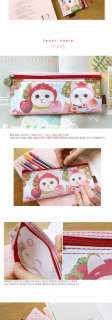 JETOY Choo Choo Shine Fabric Pencil Case  Peah Apple  