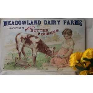  Tin Signs   SET/4 Old Farm Seed Weathered