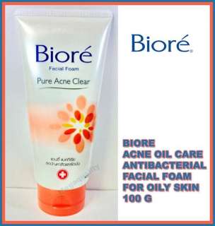 BIORE FIT EXPERT ACNE AND OIL CARE ANTIBACTERIAL FACIAL FOAM FOR OILY 