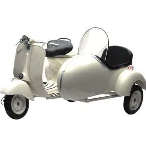 New Ray Vespa 1955 VL1T 150 with Sidecar Replica Motorcycle Toy 