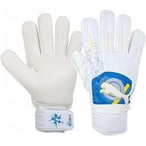  Puma Powercat 3.10 Grip RC Goalie Gloves White/Skydiver 