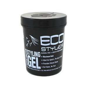  Eco Styler Styling Gel 32 oz. Super Protein Black Health 