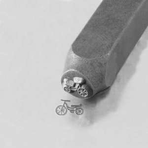  Tricycle Impress Art Punch Stamp for Metal 1/4 6mm (1 