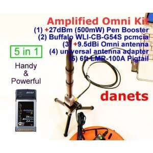   Amplifier Booster WiFi + 9.5dBi Omni Antenna Wifi + RF Stand + 6ft RF